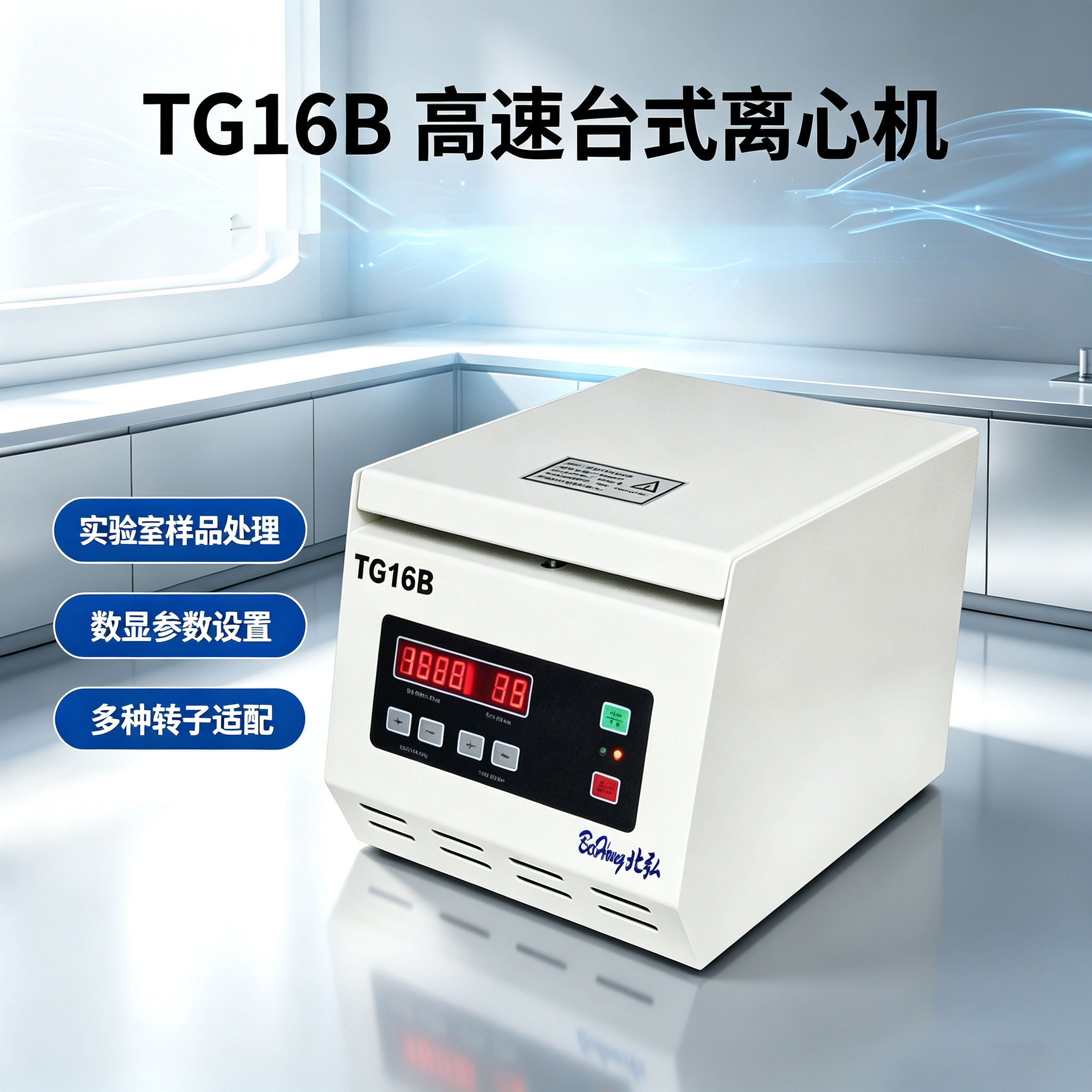 TG16B台式高速离心机,实验室离心机(图1)