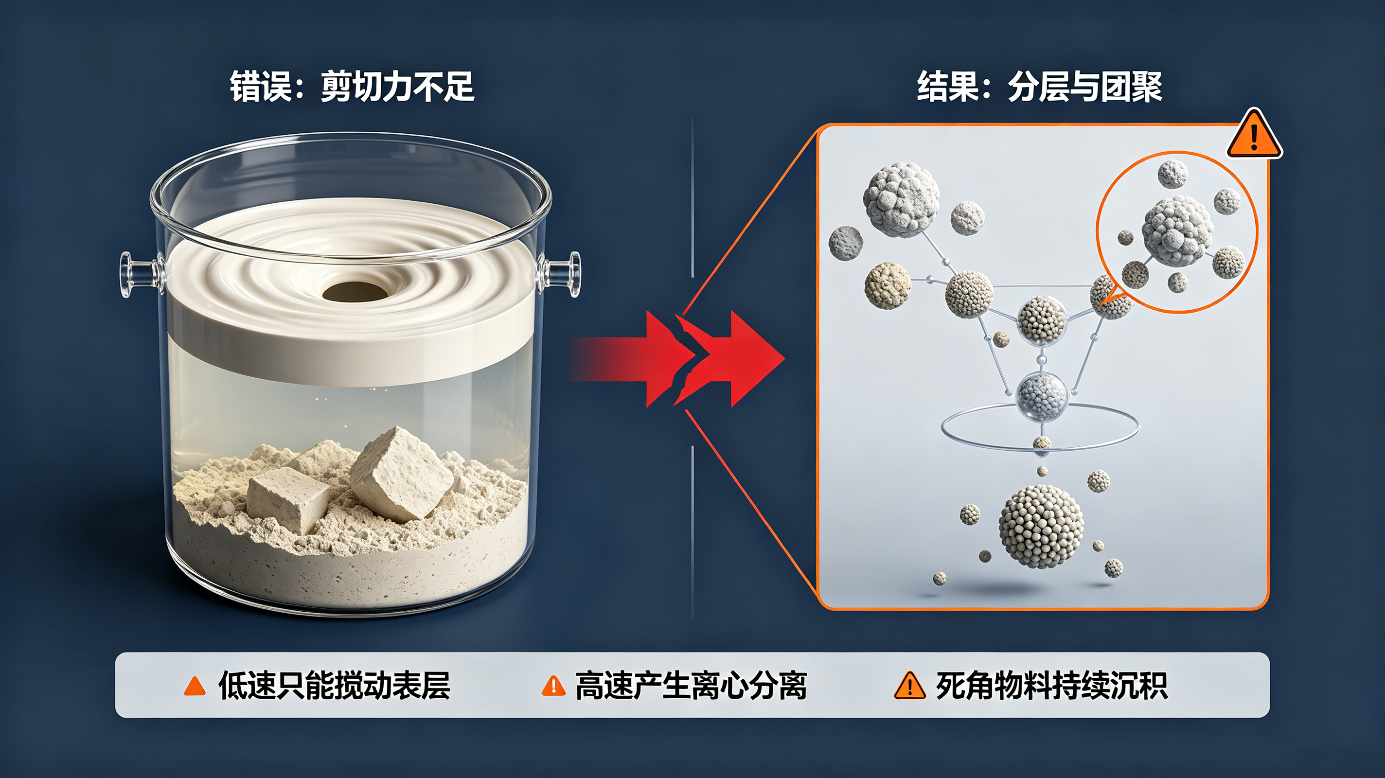 高粘度浆料不要盲目买搅拌机,先看懂分层成因(图1) 高粘度浆料不要盲目买搅拌机,先看懂分层成因(图1)